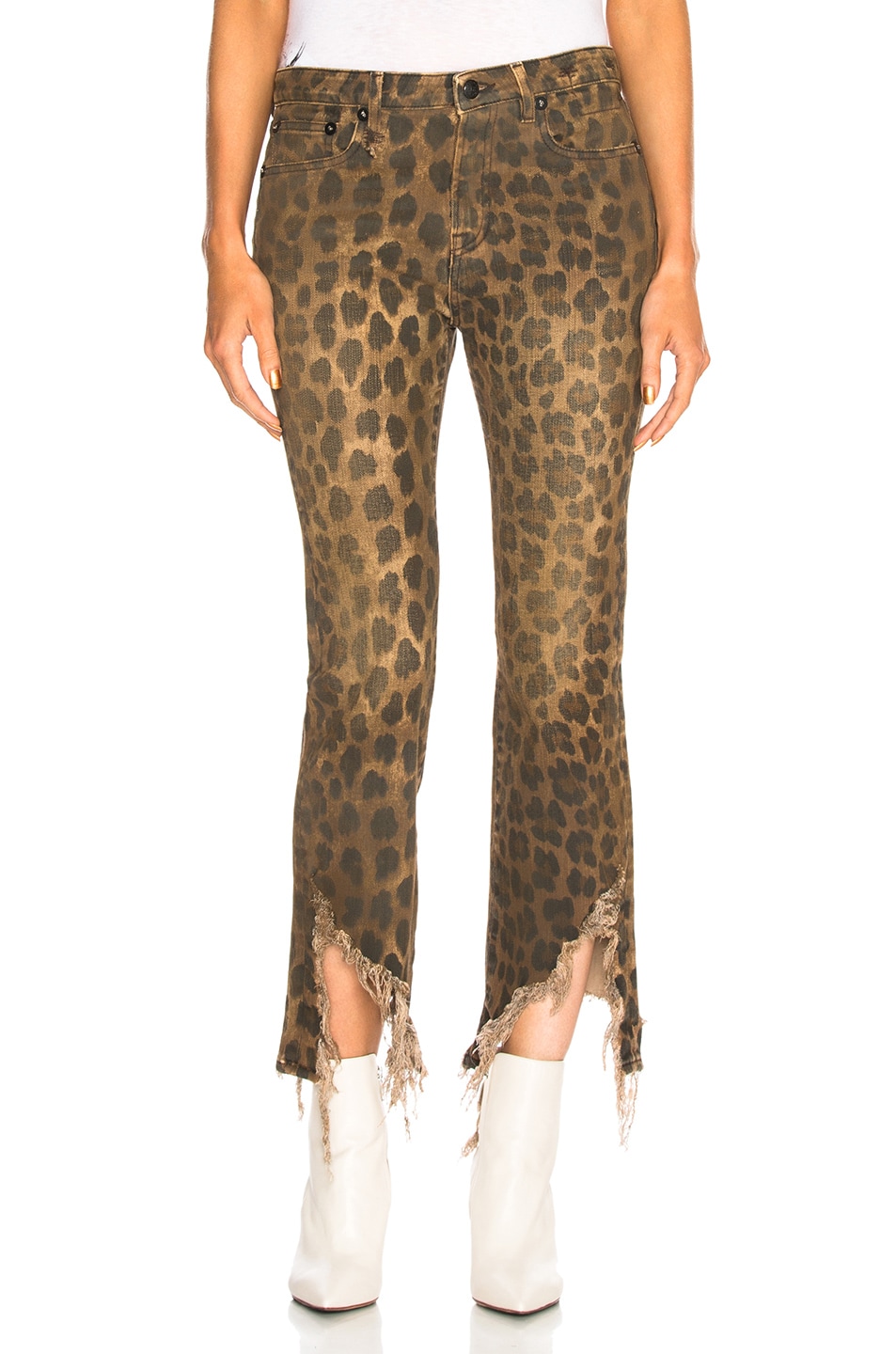 Image 1 of R13 Kick Fit in Leopard