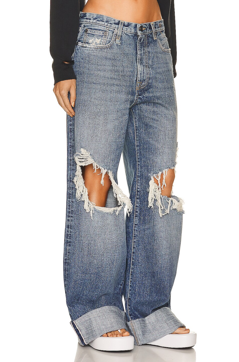 r13 lisa baggy jean