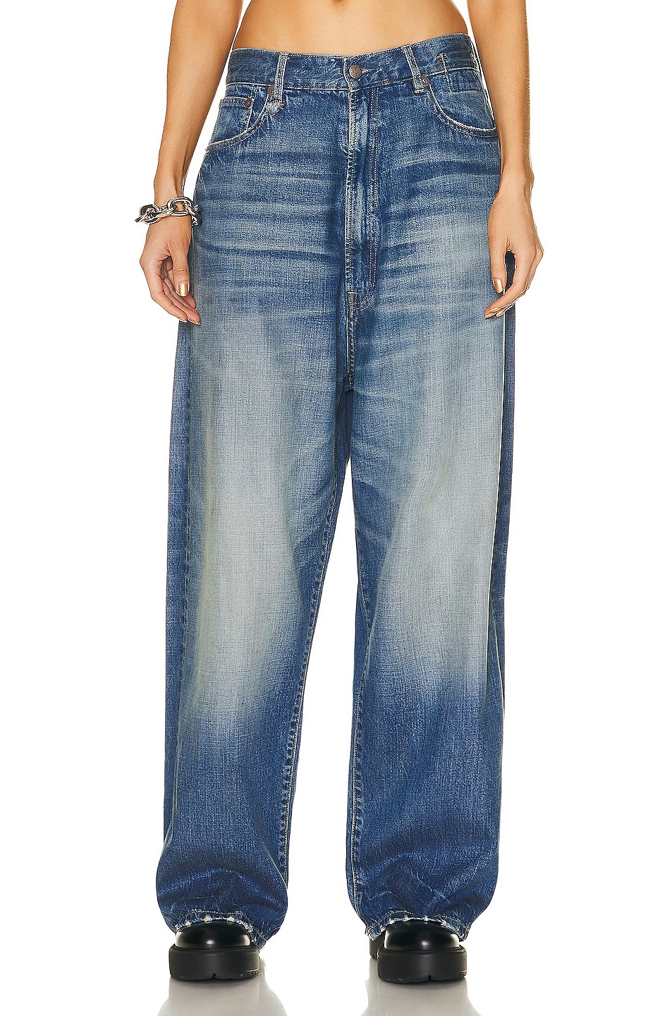 Image 1 of R13 Venti Pant in Alan Blue