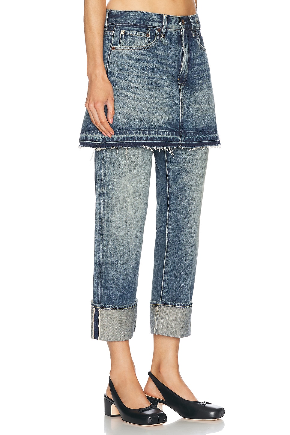R13 Romeo Double Classic Jeans thumbnail