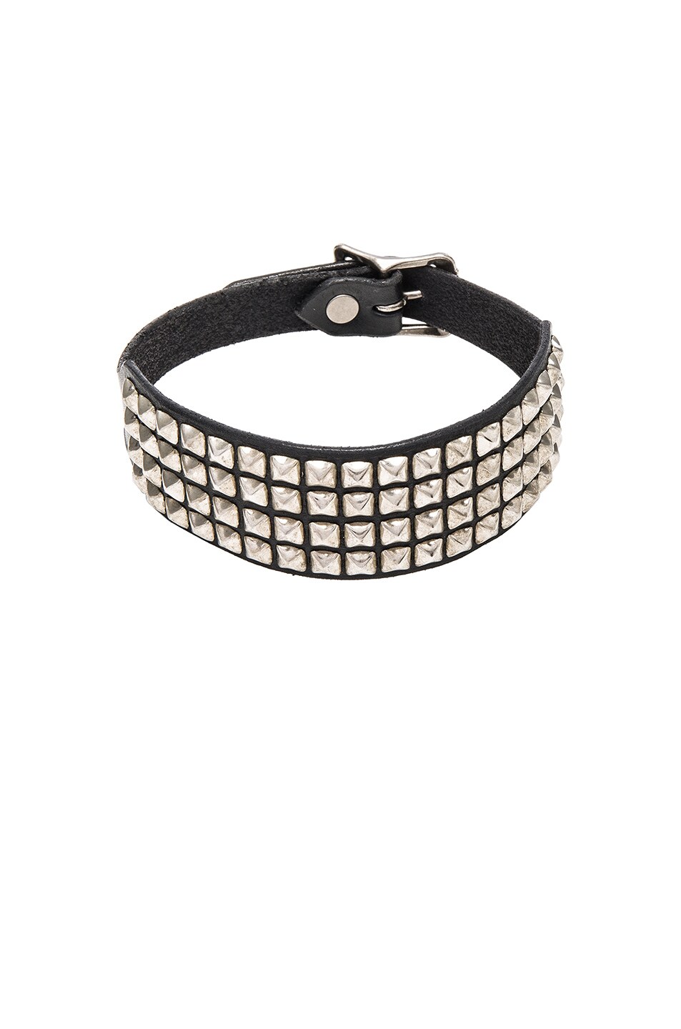 Image 1 of R13 Square Studded Choker in Black