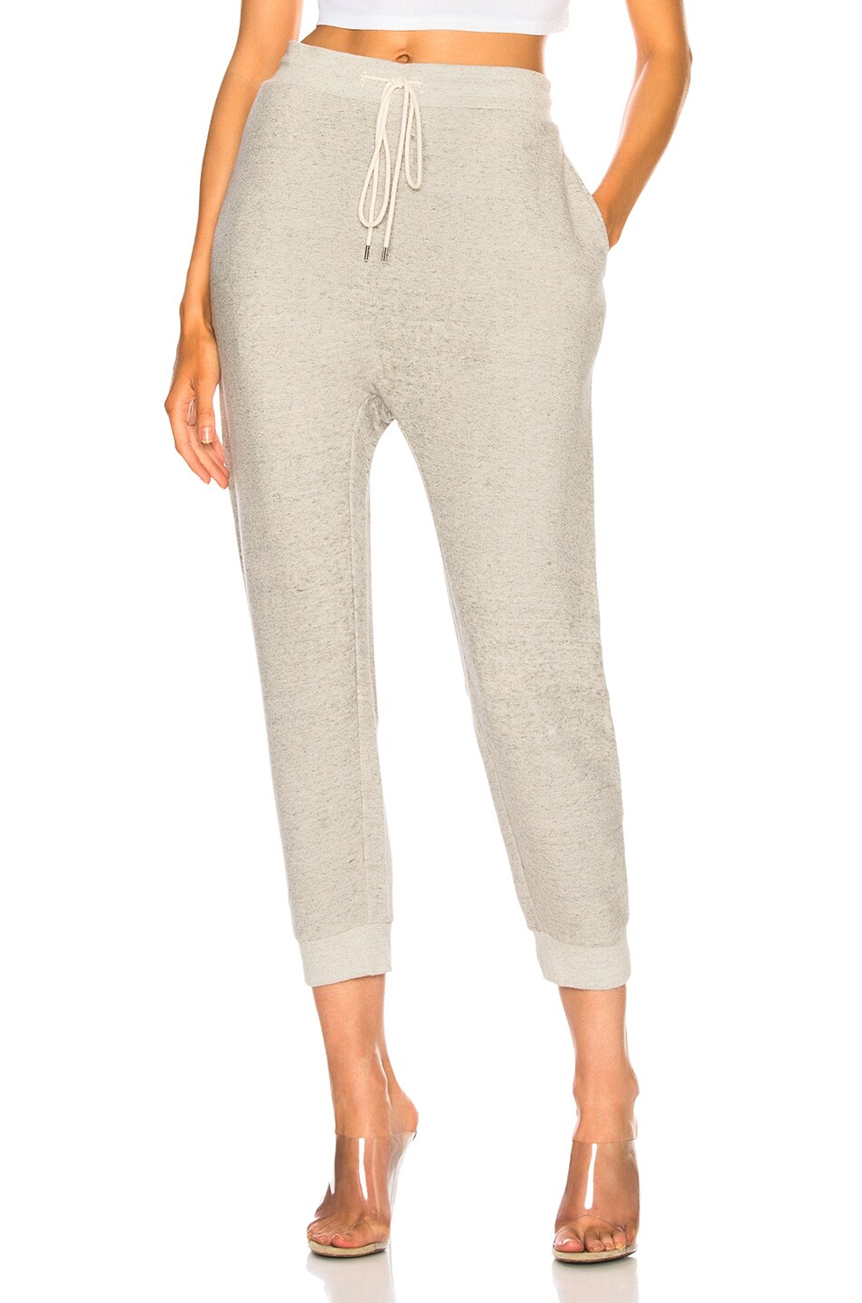 Image 1 of R13 Solid Lars Pant in Heather Grey