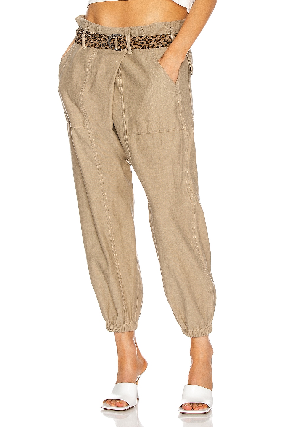 Image 1 of R13 Crossover Utility Drop Pant in Khaki