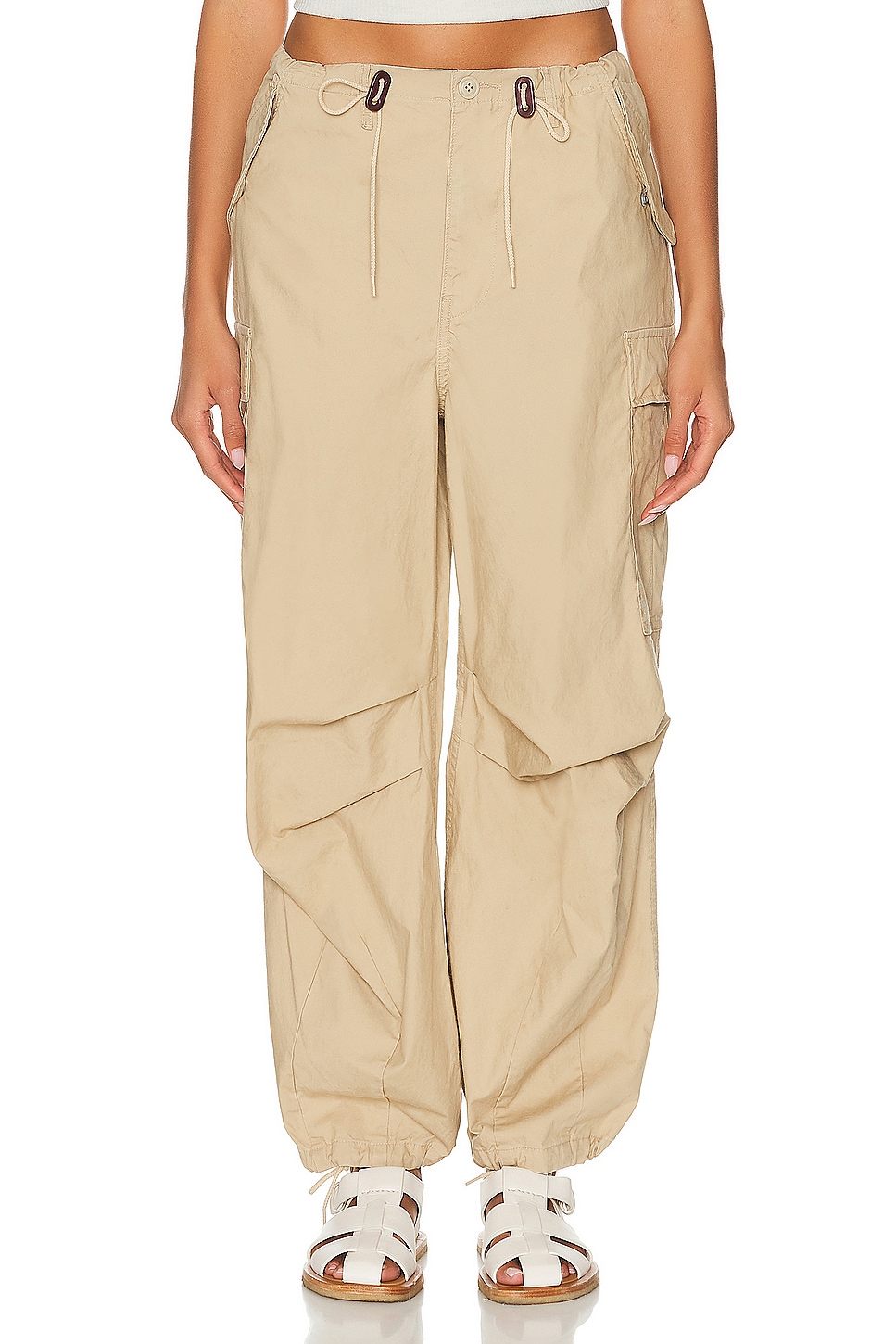 Image 1 of R13 Balloon Army Pants in Khaki