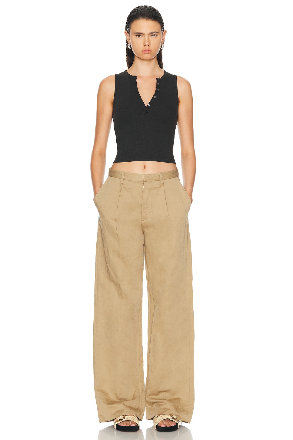 Wide Leg Trouser