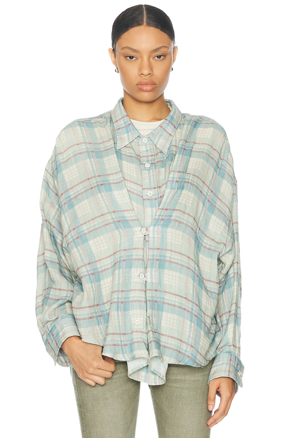 R13 Double Front Top