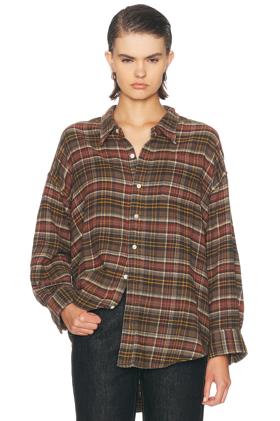 R13 Drop Neck Shirt