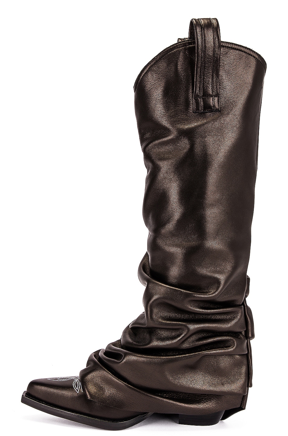 r13 denim cowboy boots