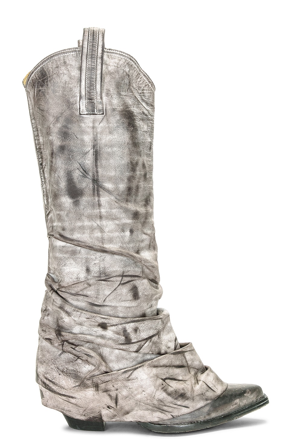 Image 1 of R13 Mid Cowboy Boots in Distressed Grey