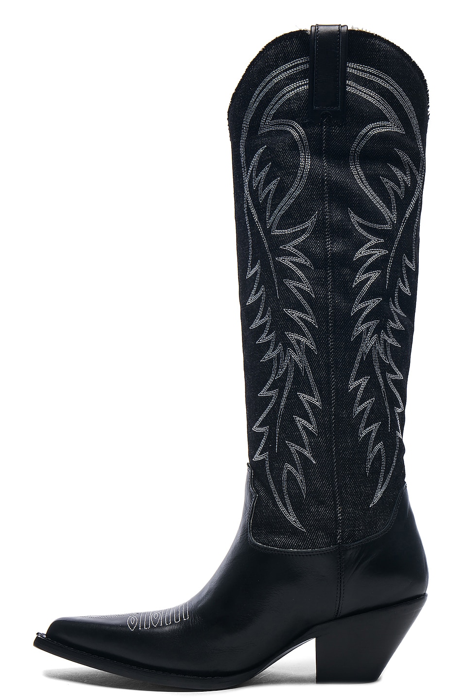 r13 denim cowboy boots