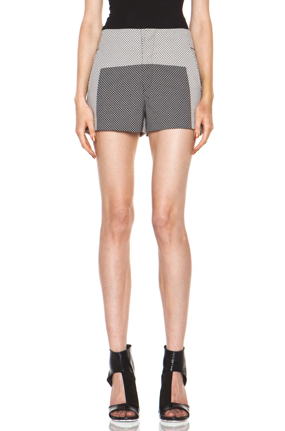 Image 1 of Rag & Bone Canarby Poly-Blend Short in White