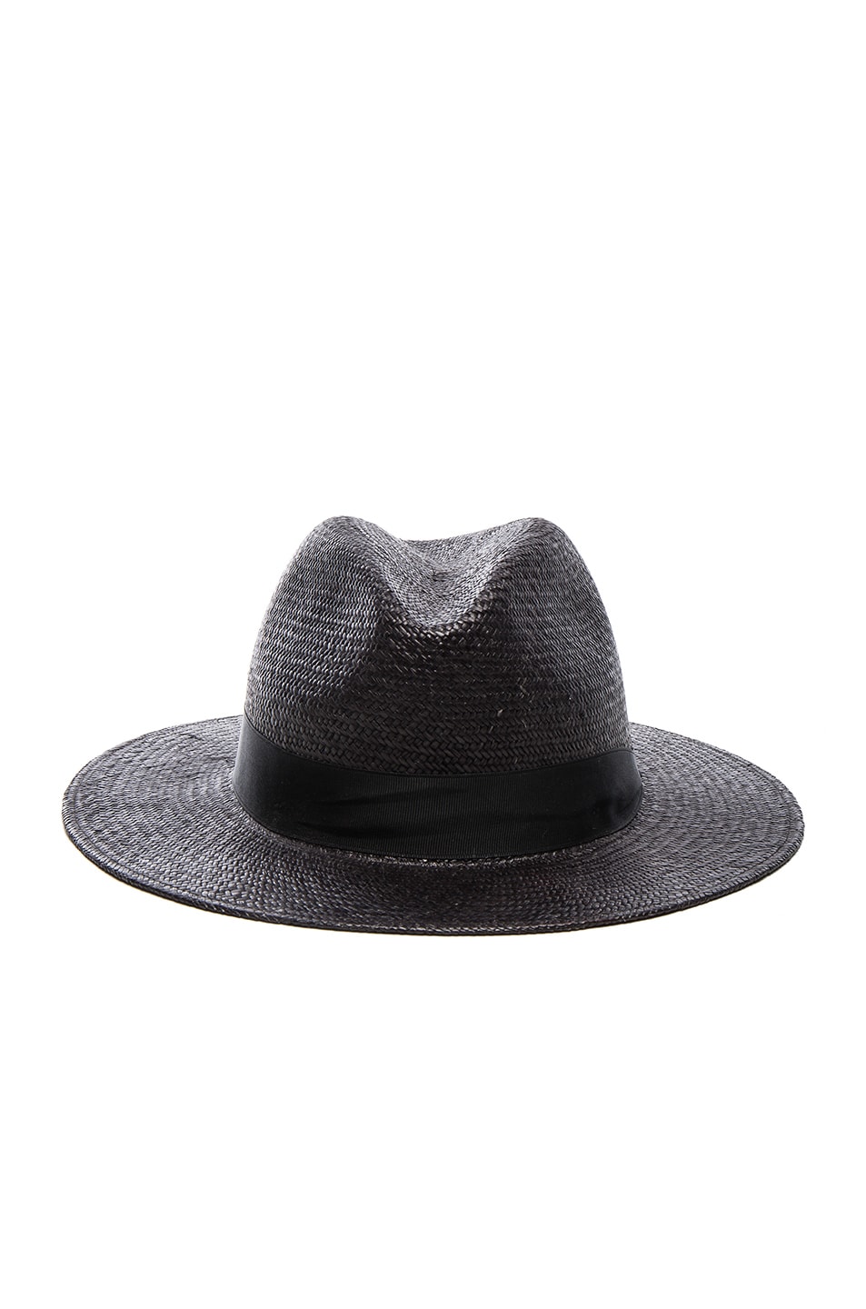 Image 1 of Rag & Bone Panama Hat in Black