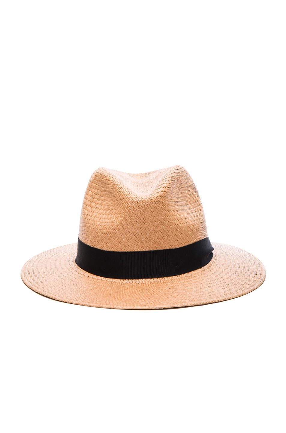 Image 1 of Rag & Bone Panama Hat in Mocha