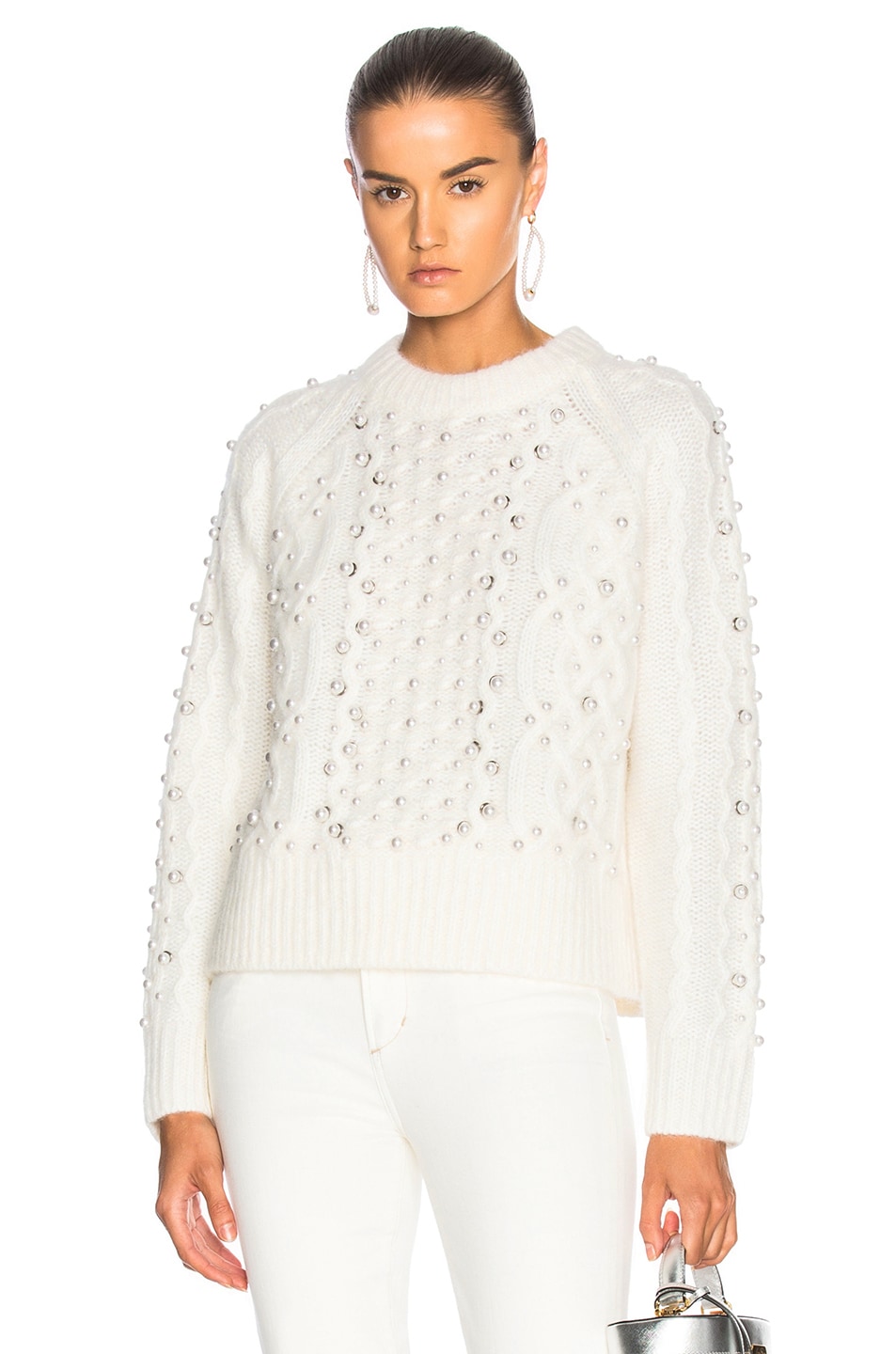 Image 1 of Rag & Bone Jemima Sweater in Ivory