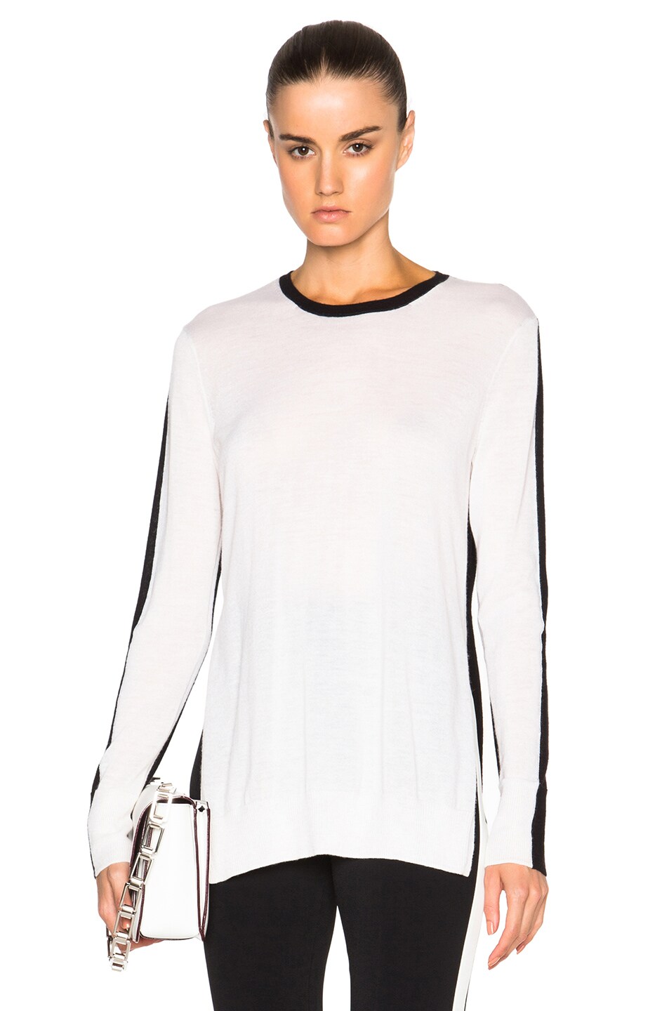 Image 1 of Rag & Bone Verity Pullover Sweater in Ivory