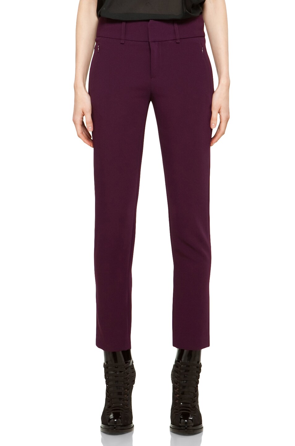 Rag & Bone Malin Pant in Plum | FWRD