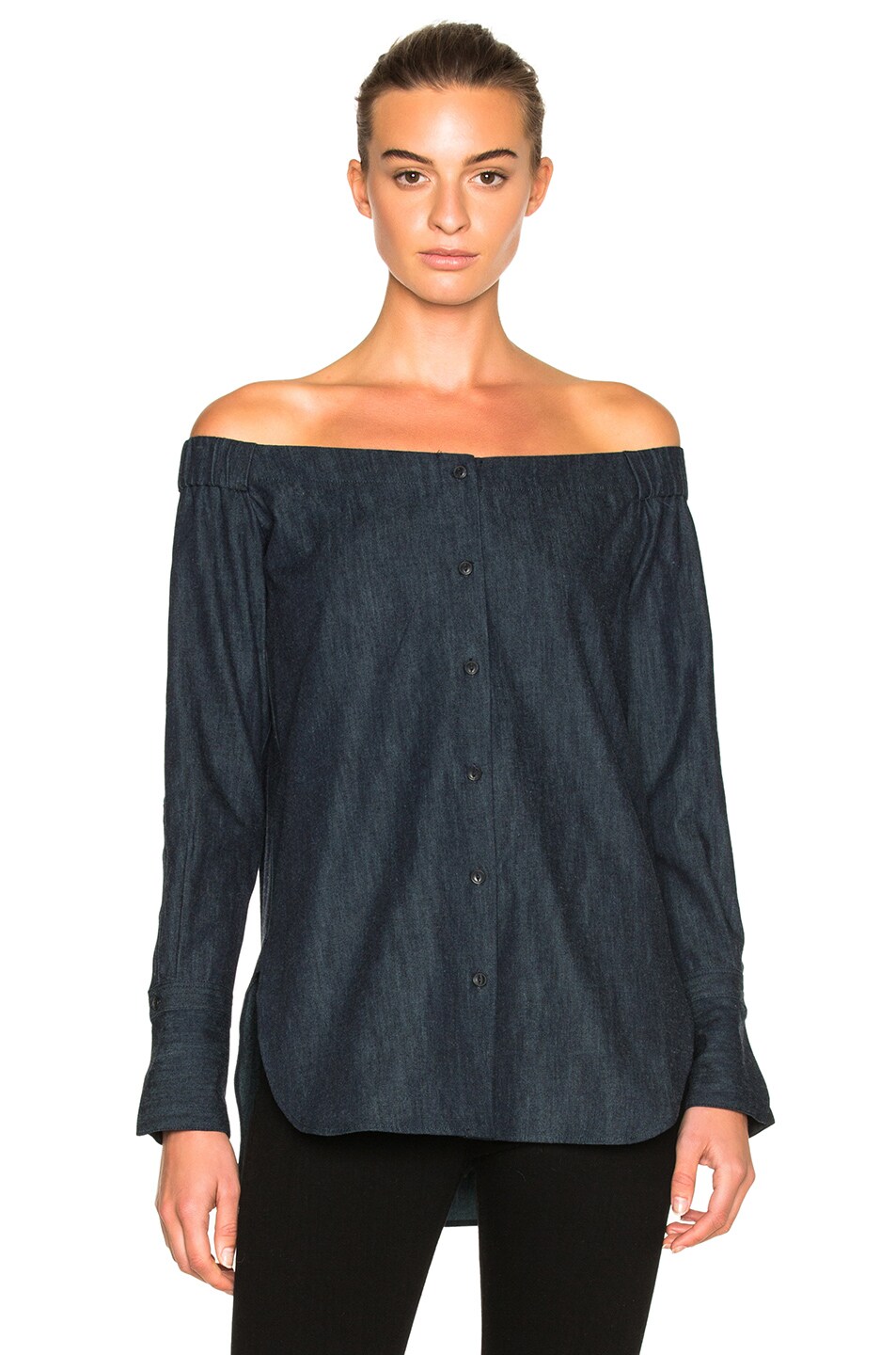 Image 1 of Rag & Bone Kacy Top in Indigo