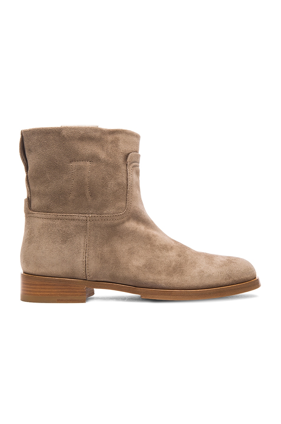 Image 1 of Rag & Bone Holly Ankle Boots in Stone Suede