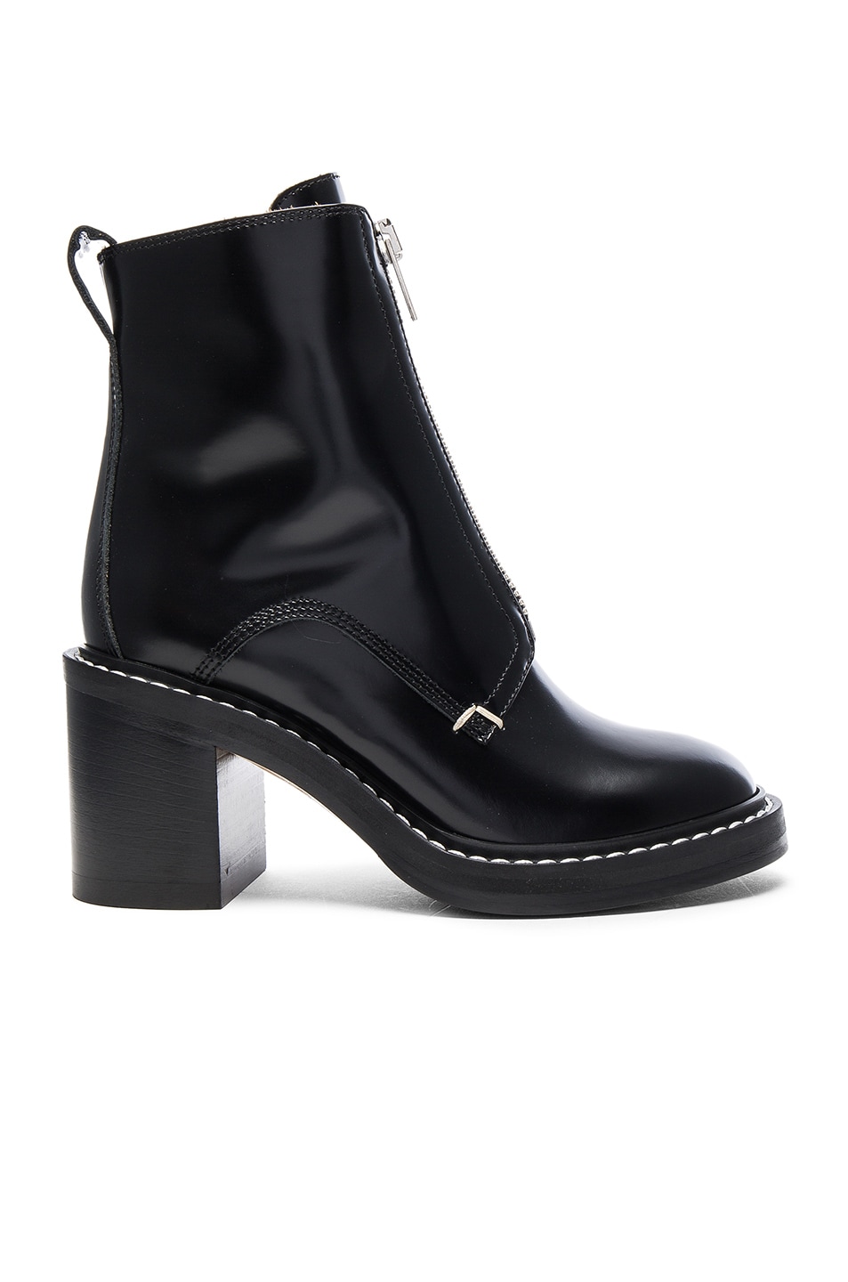 Image 1 of Rag & Bone Leather Shelby Boots in Black