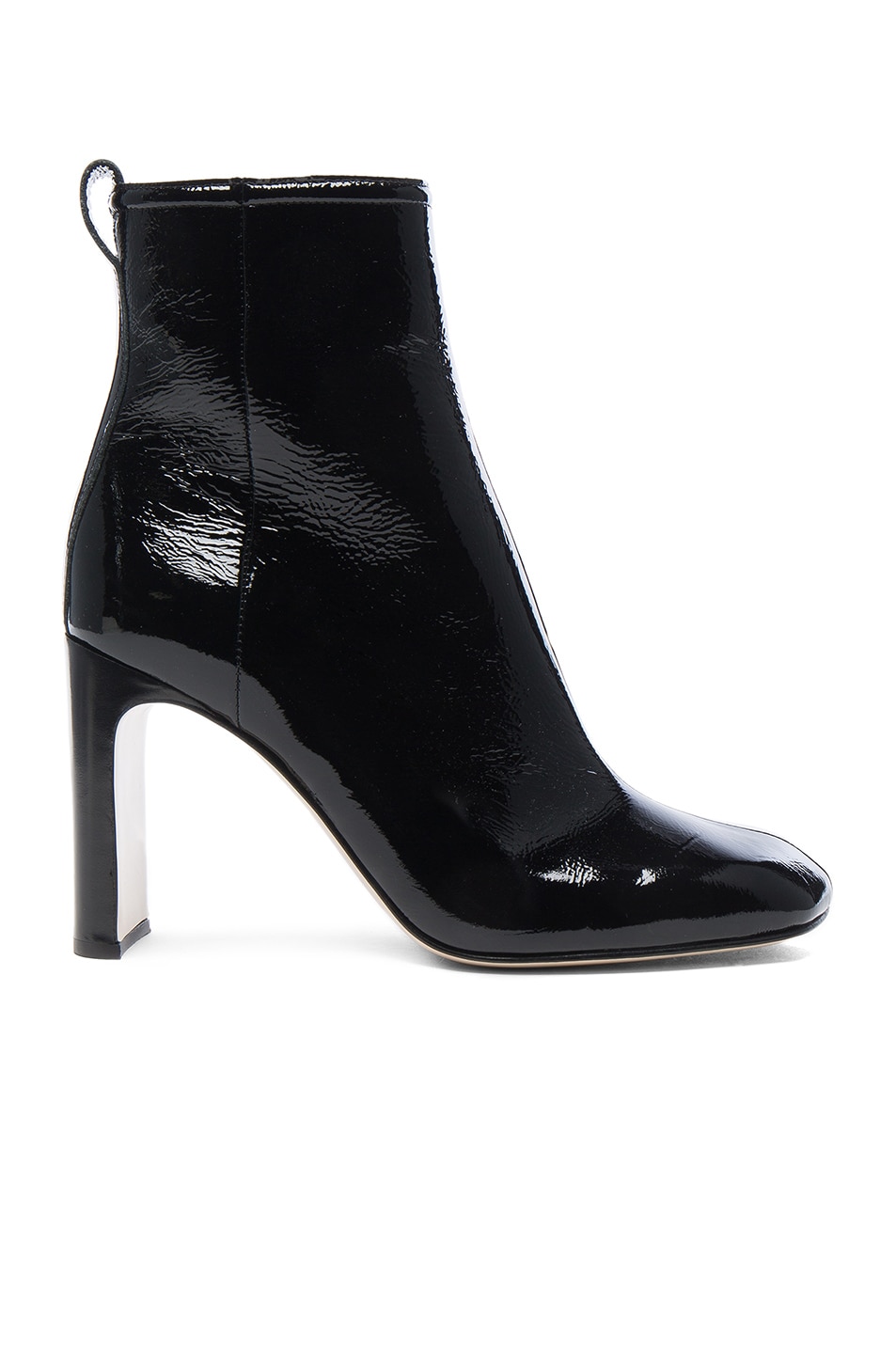 Rag & Bone Patent Leather Ellis Boot in Black | FWRD