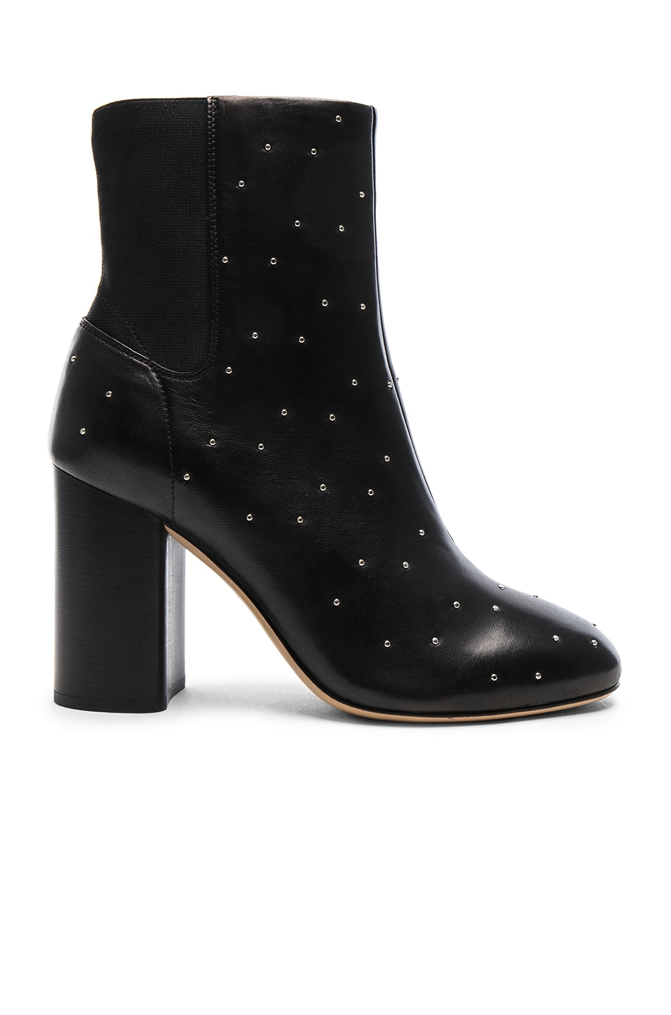 Image 1 of Rag & Bone Leather Agnes Boots in Black Stud