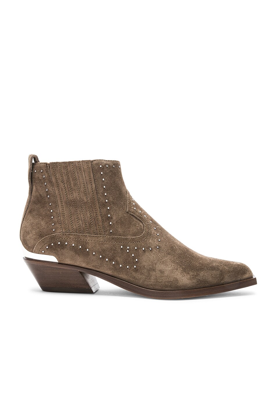 Image 1 of Rag & Bone Suede Westin Boots in Taupe Stud