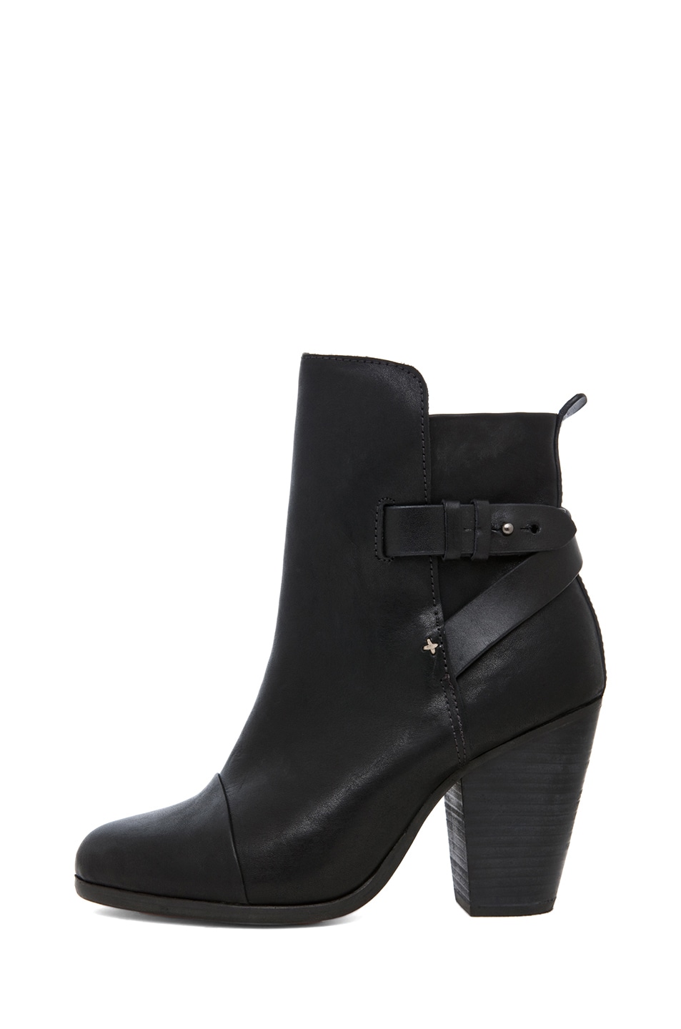 Image 1 of Rag & Bone Kinsey Leather Boots in Black