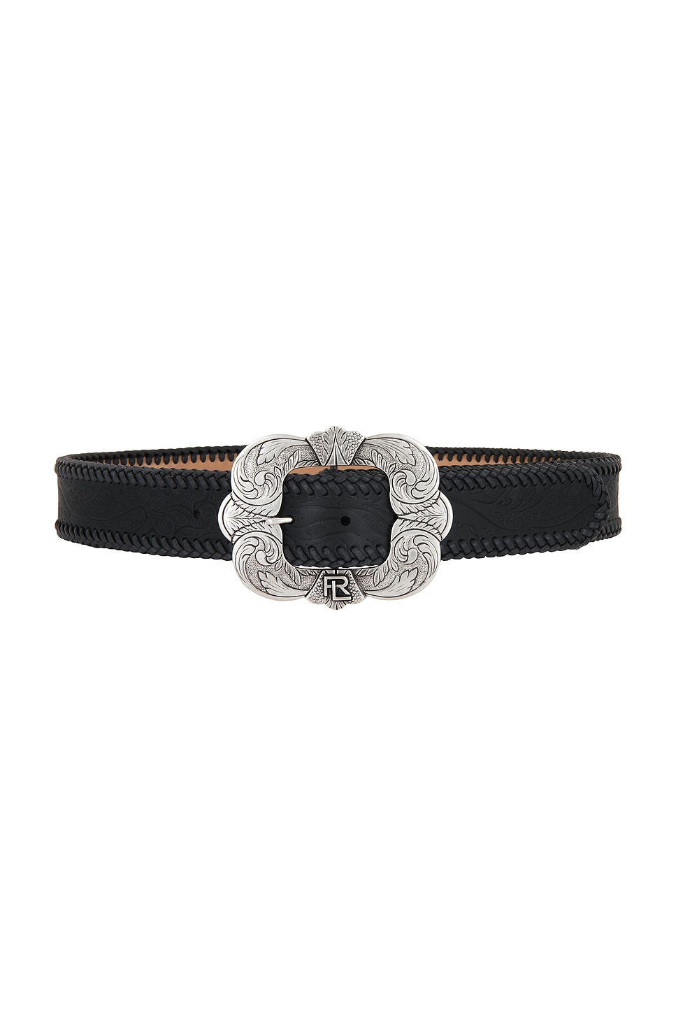 Ralph Lauren Collection Embossed Wide Belt