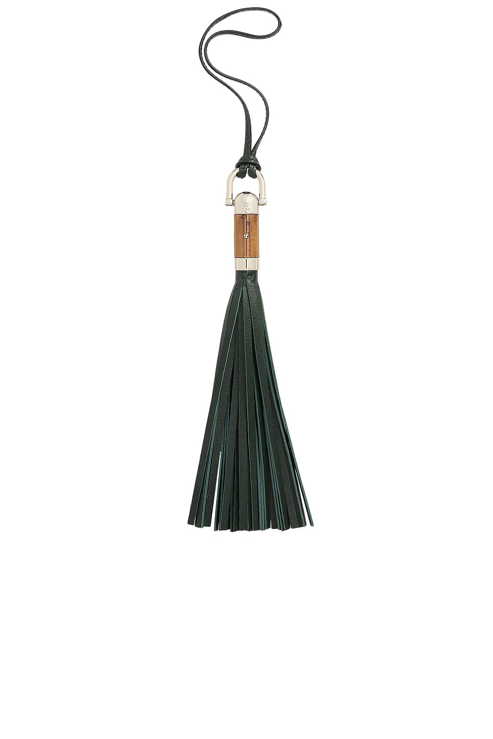 Ralph Lauren Collection The Ralph Calfskin Tassel Bag Charm