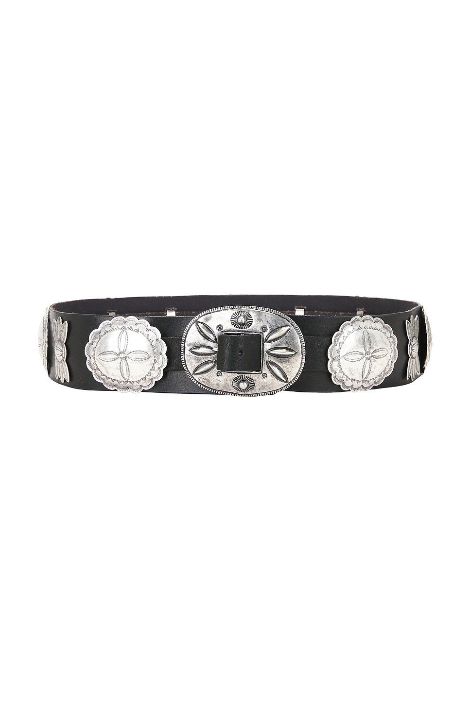 Ralph Lauren Collection Cast Concho Belt