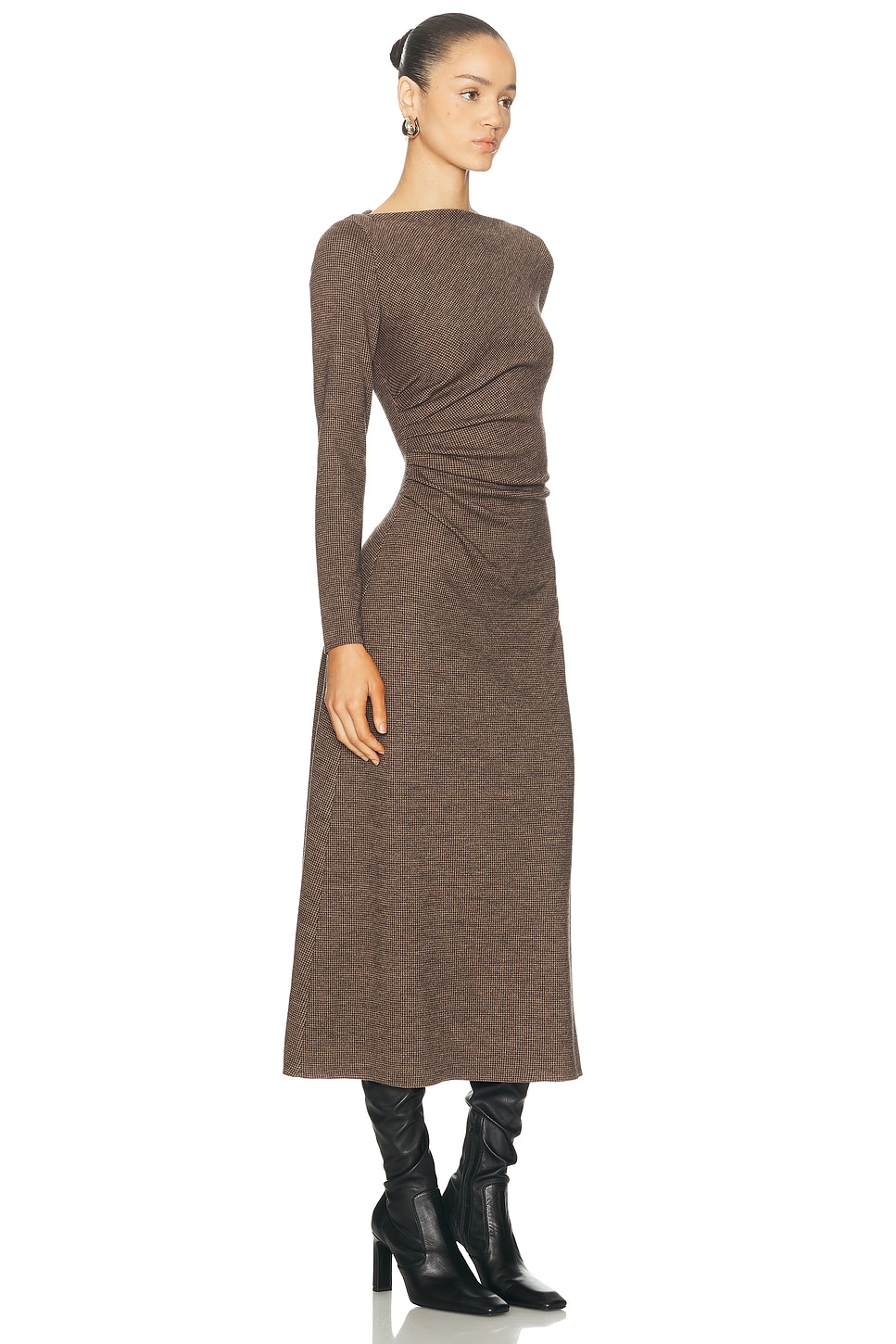 Ralph Lauren Nora Dress In Brown