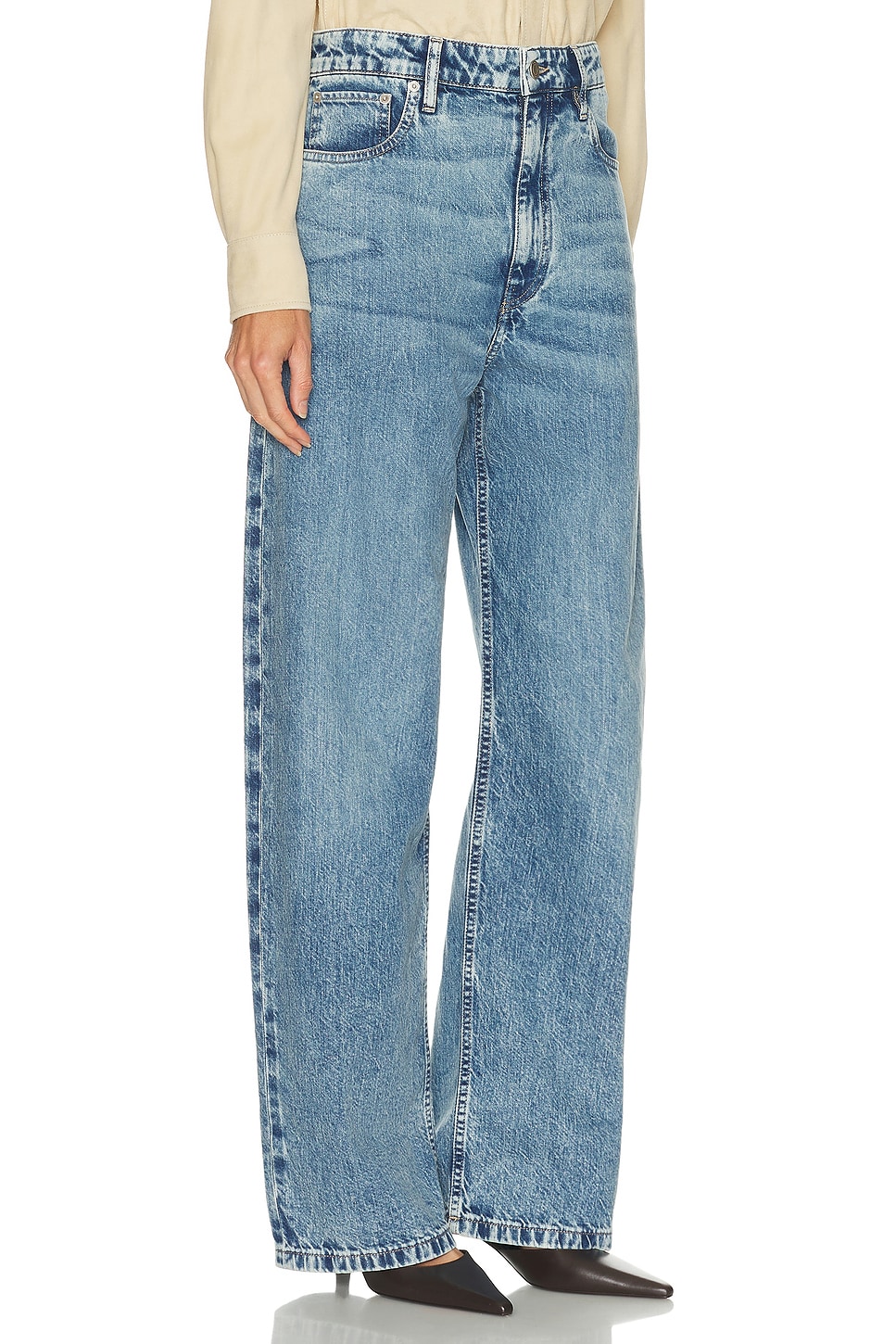 Ralph Lauren Collection Thompson Cotton Denim Jean thumbnail