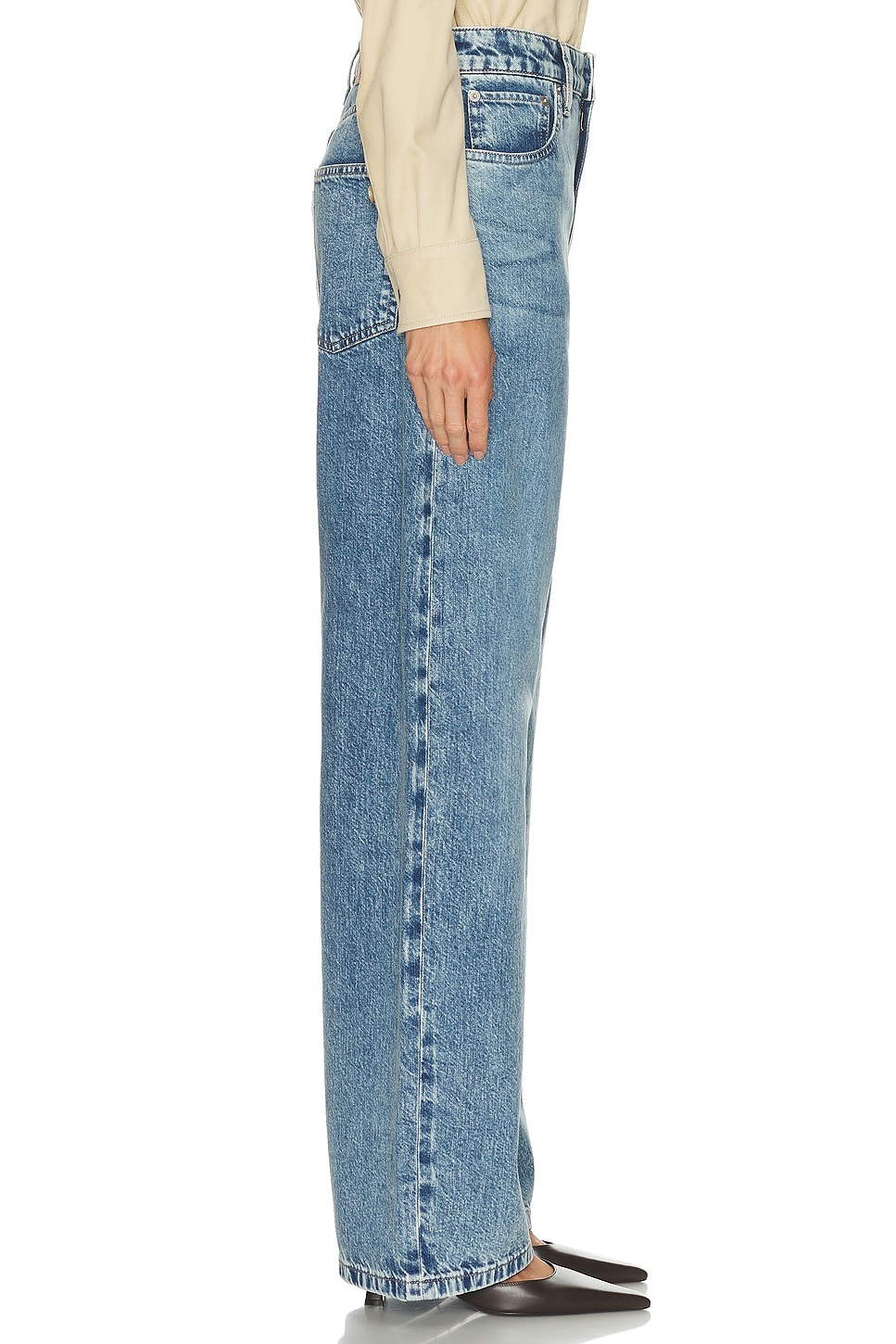 Ralph Lauren Collection Thompson Cotton Denim Jean thumbnail