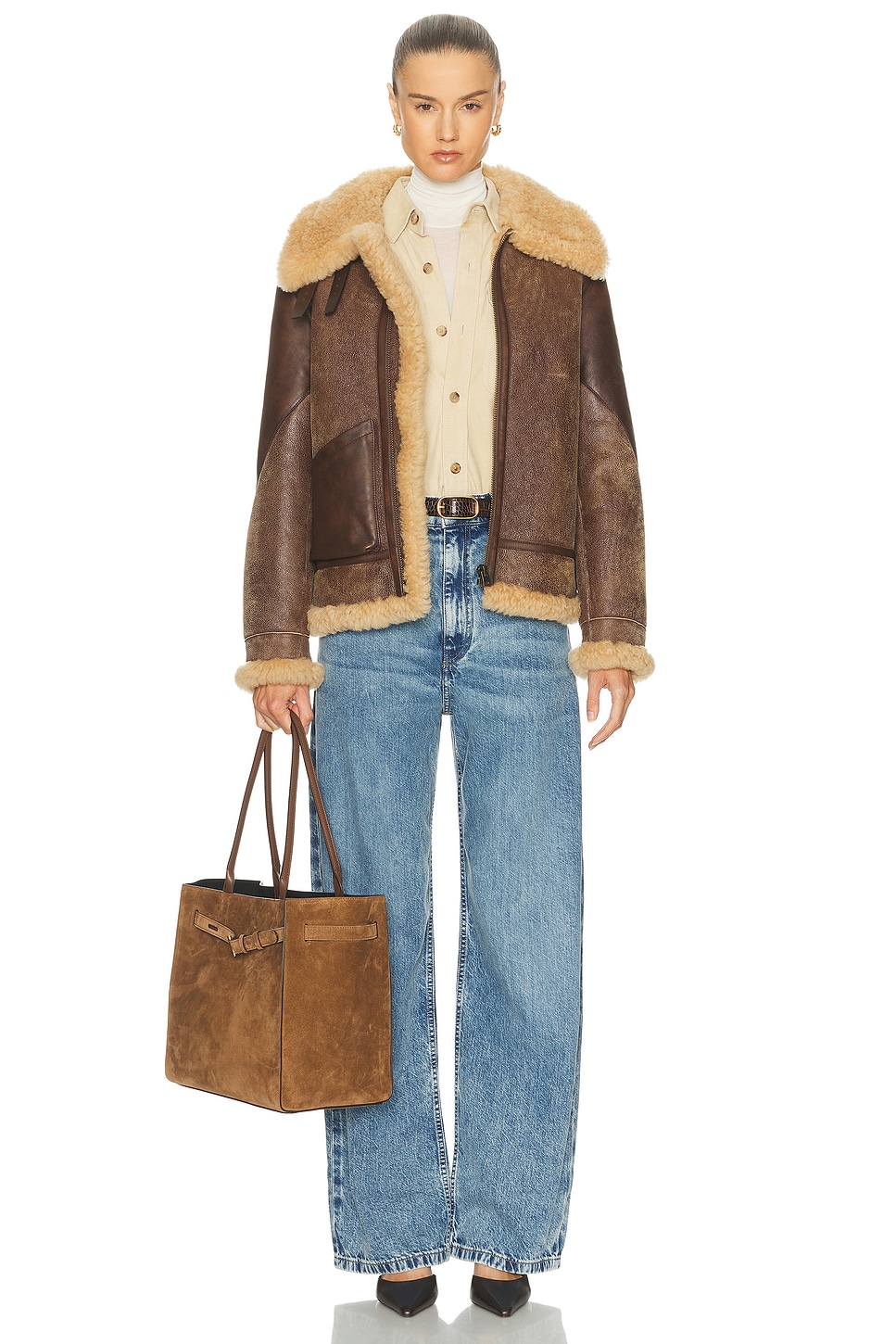 Ralph Lauren Collection Thompson Cotton Denim Jean thumbnail