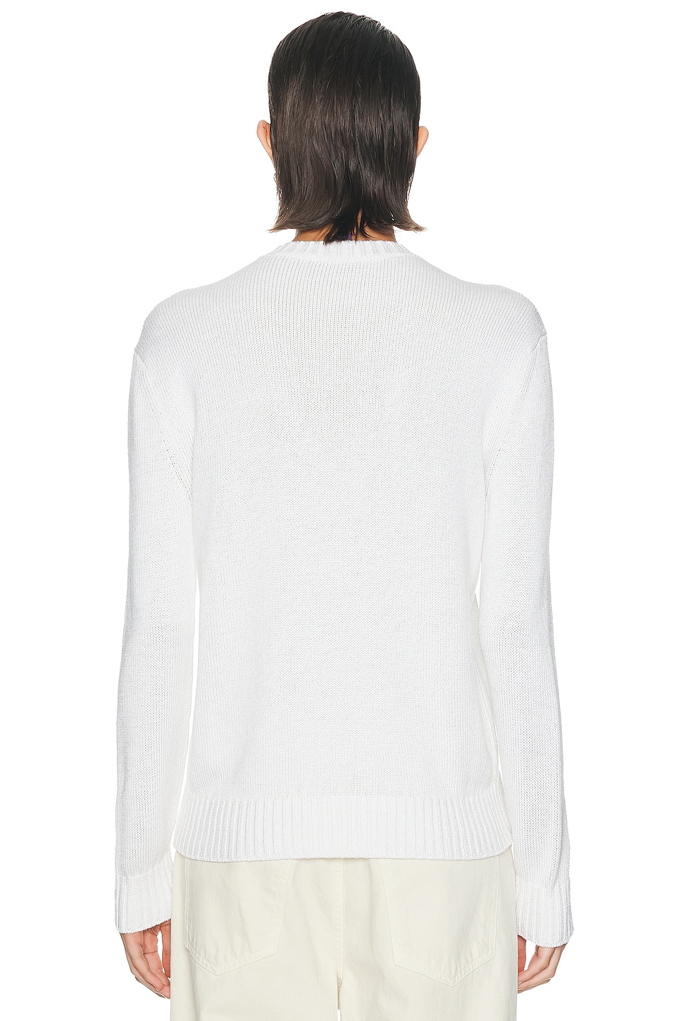 Ralph Lauren Collection Lofty Silk Bear Long Sleeve Sweater | Thumbnail 3 Ralph Lauren Collection Lofty Silk Bear Long Sleeve Sweater | Thumbnail 3