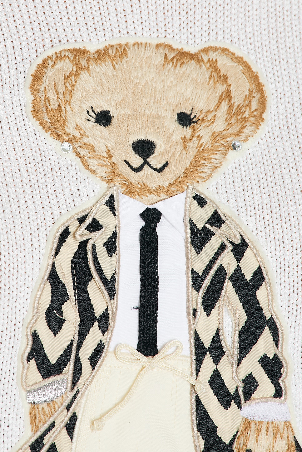 Ralph Lauren Collection Lofty Silk Bear Long Sleeve Sweater | Thumbnail 5 Ralph Lauren Collection Lofty Silk Bear Long Sleeve Sweater | Thumbnail 5