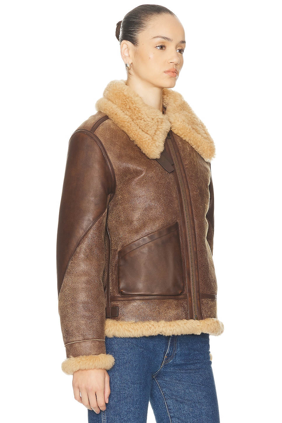 Ralph Lauren Collection Reymond Shearling Coat