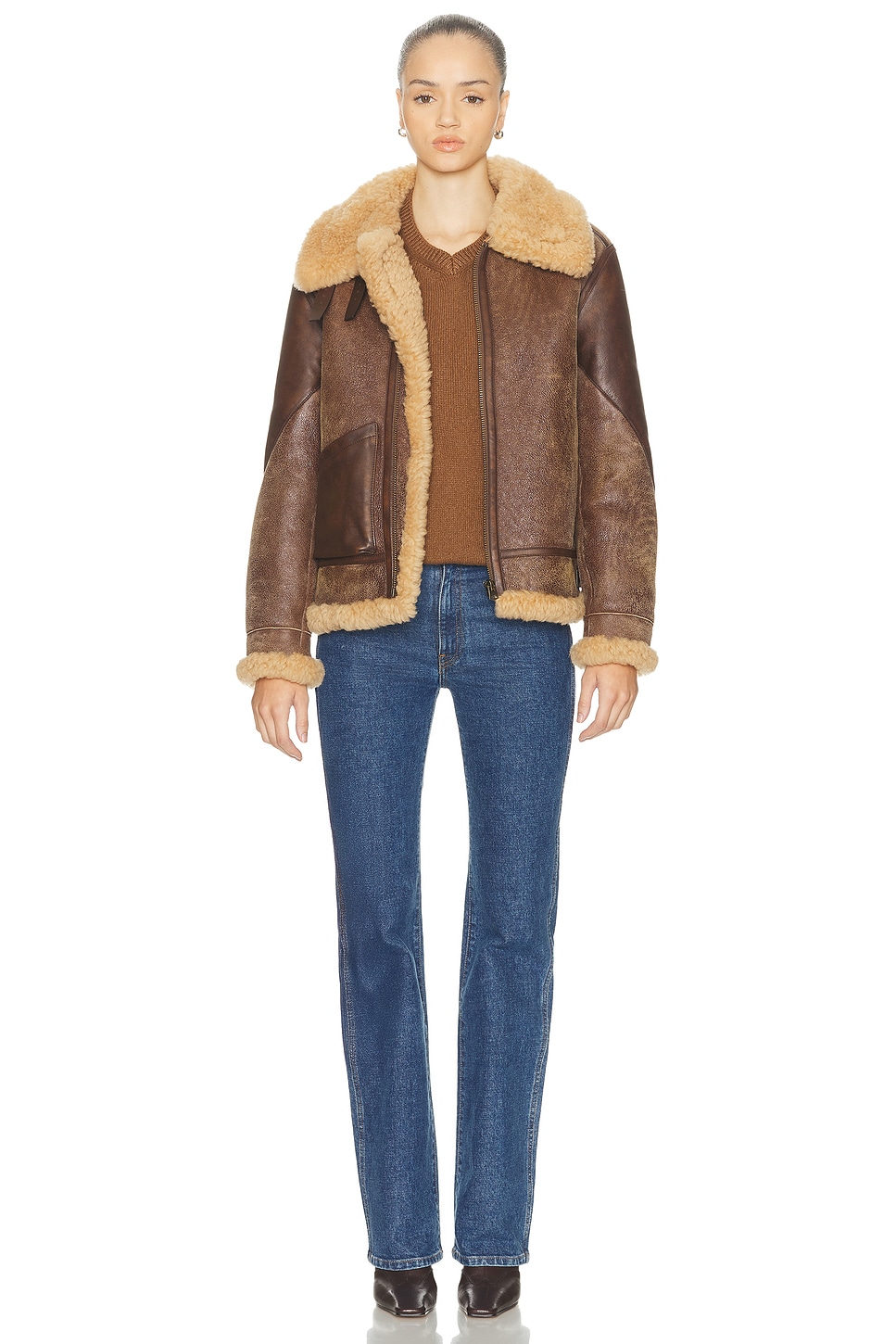 Ralph Lauren Collection Reymond Shearling Coat