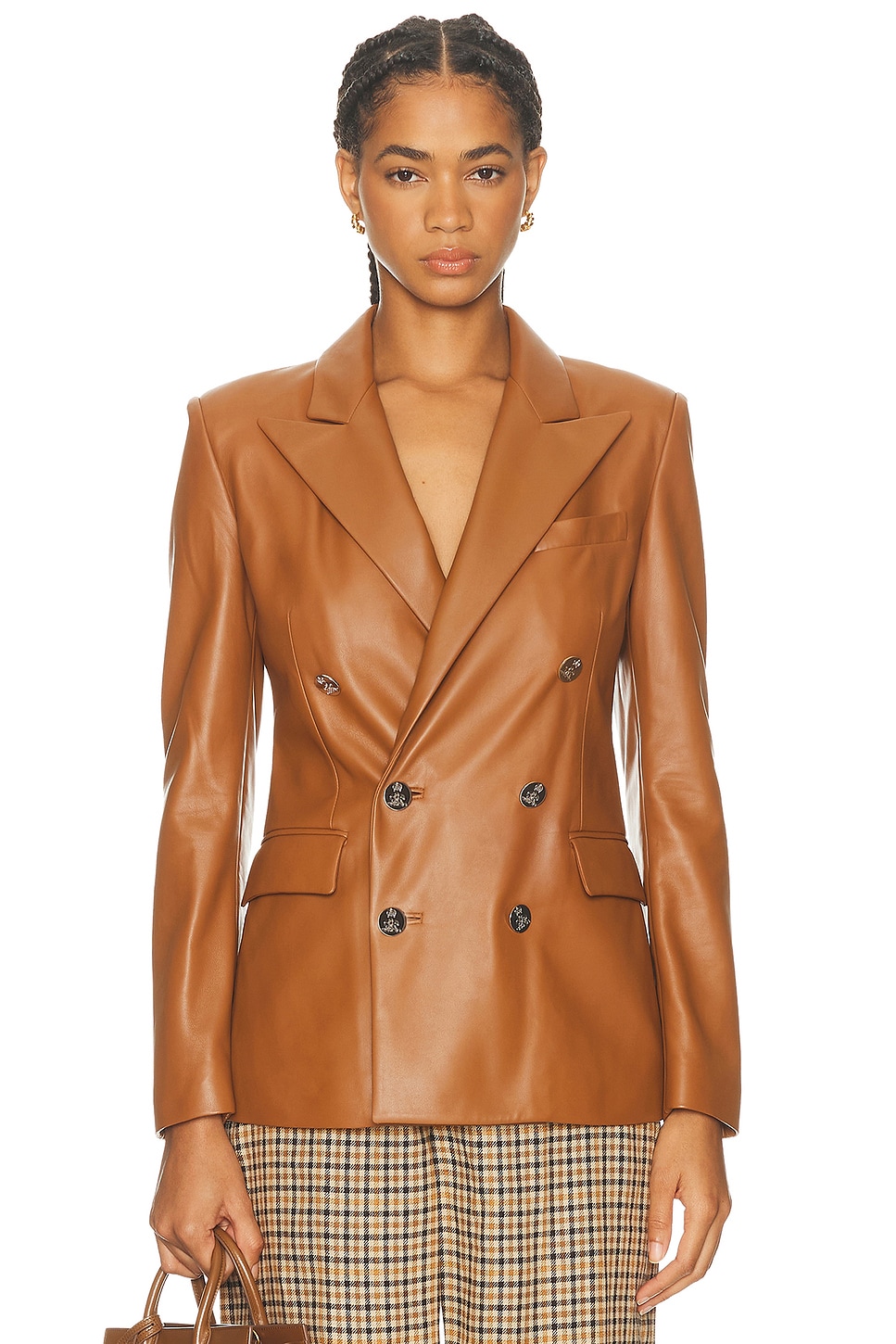 Image 1 of Ralph Lauren Collection Camden Blazer in Light Toffee