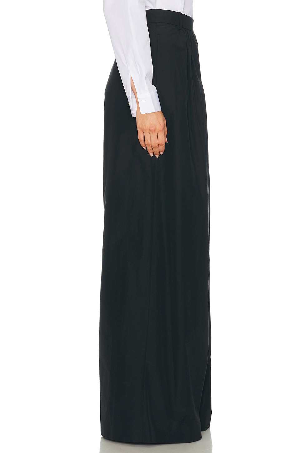 Ralph Lauren Collection Vanessa Full Length Pleated Pant | Thumbnail 3