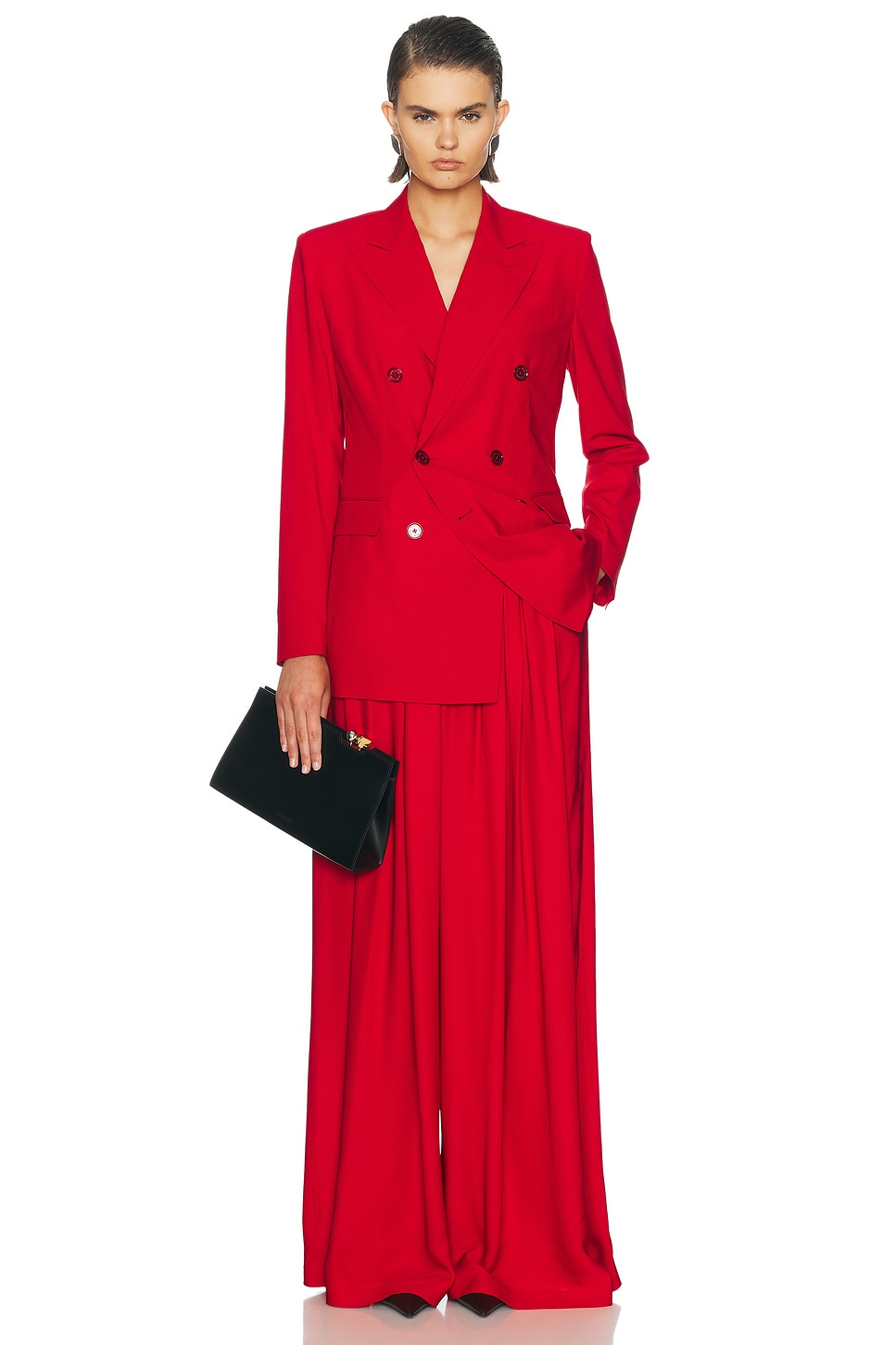 Ralph Lauren Collection Vannesa Full Length Pleated Pant | Thumbnail 5 Ralph Lauren Collection Vannesa Full Length Pleated Pant | Thumbnail 5