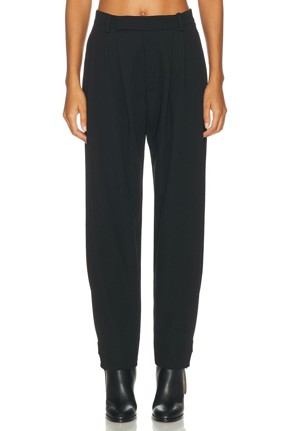 Image 1 of Ralph Lauren Collection Jeanne Trouser in Black