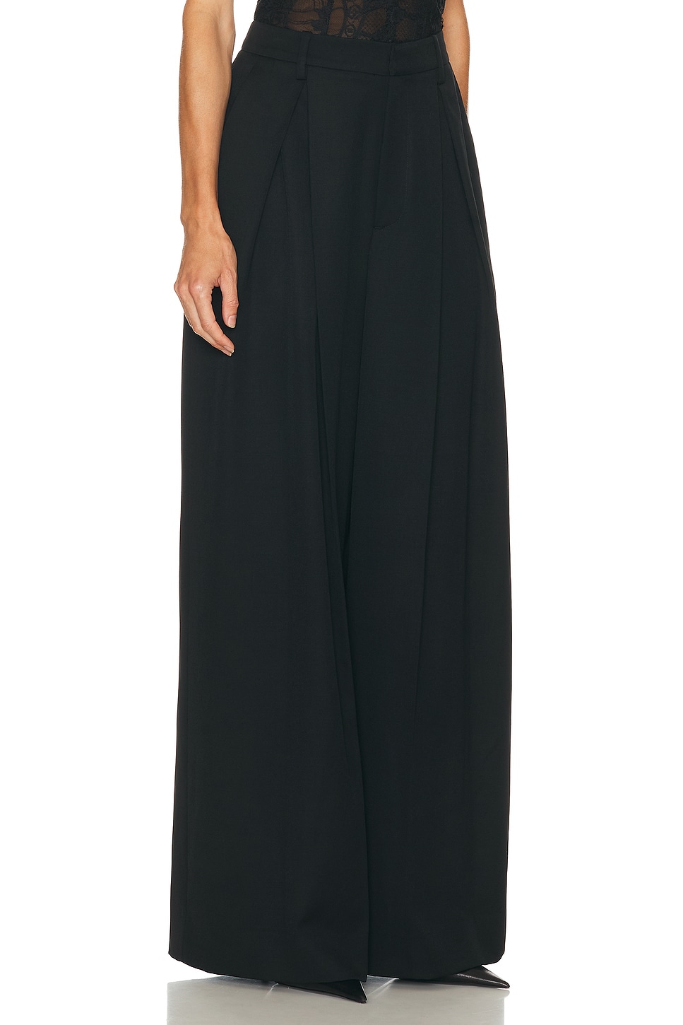 Ralph Lauren Kelsie Trouser In Black