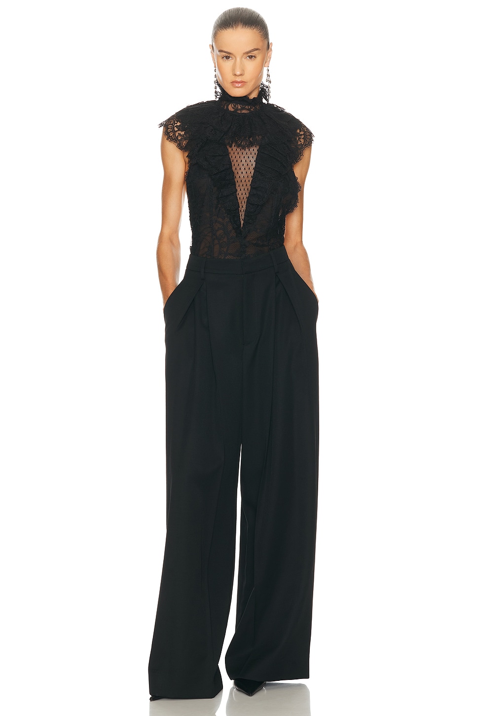 Ralph Lauren Collection Gemma Sleeveless Bodysuit thumbnail