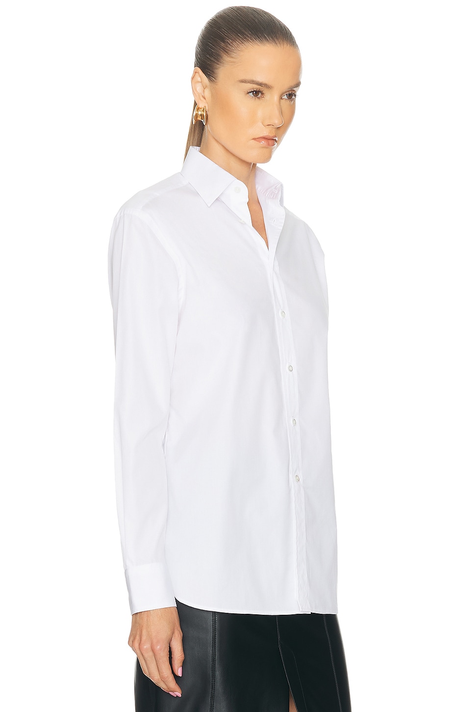 Ralph Lauren Adrien Boyfriend Shirt In White