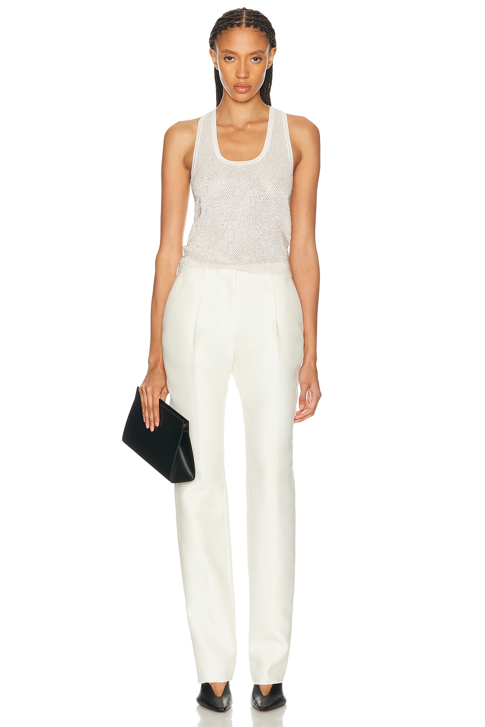 Ralph Lauren Collection Racer Back Tank Top | Thumbnail 4 Ralph Lauren Collection Racer Back Tank Top | Thumbnail 4