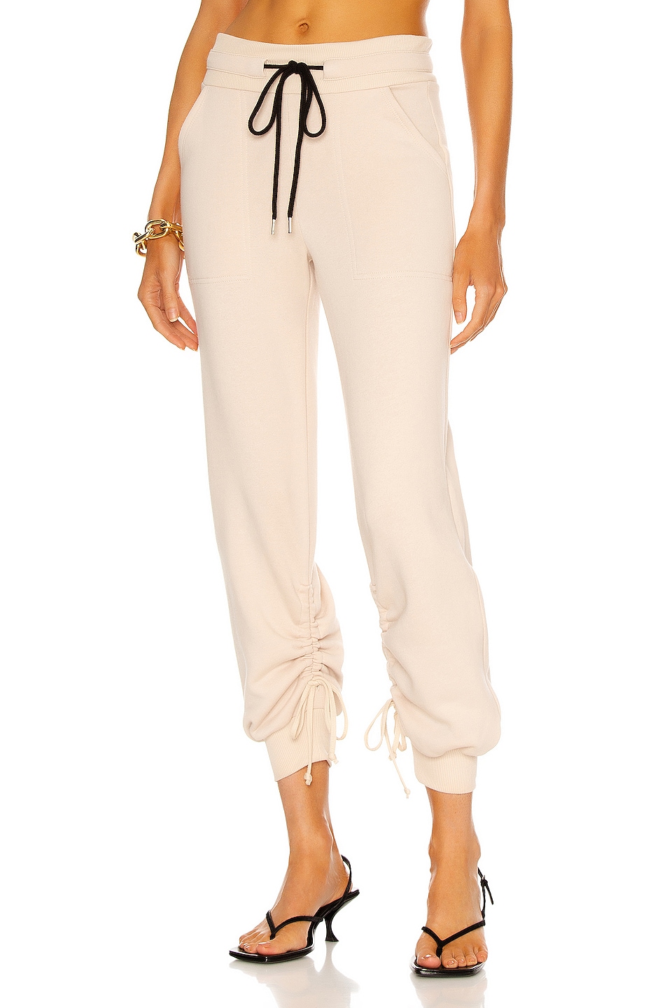 Image 1 of The Range Cinched Sweatpant in Dark Champagne