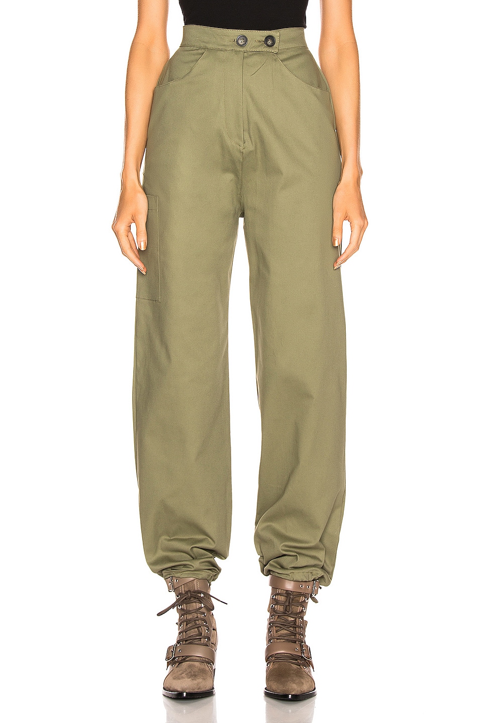 Image 1 of The Range Structured Cargo Pant in Fatigue