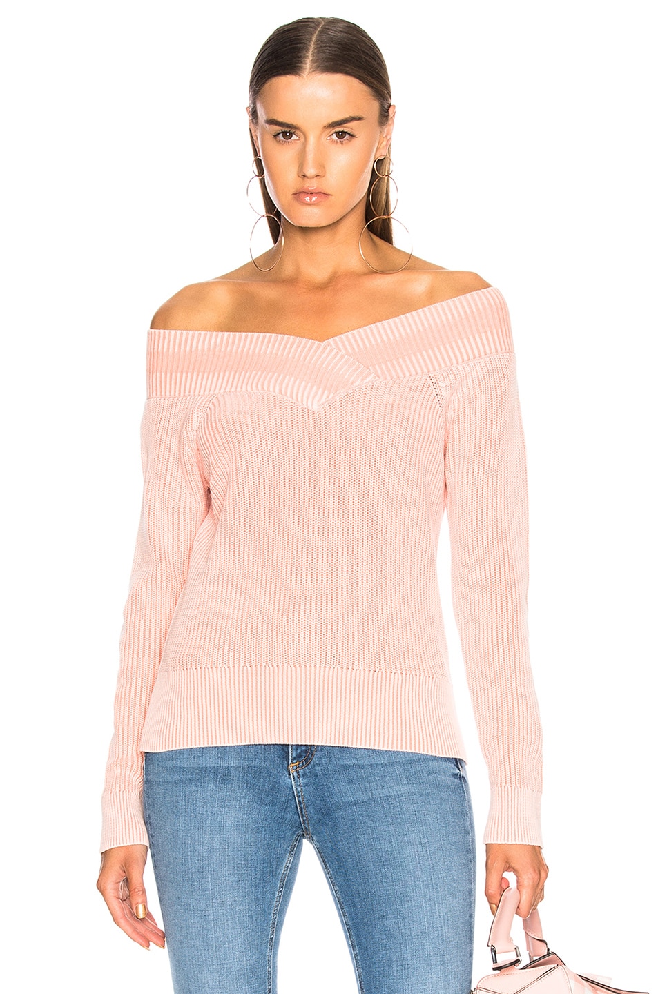 Image 1 of Rag & Bone Dawn Sweater in Pink