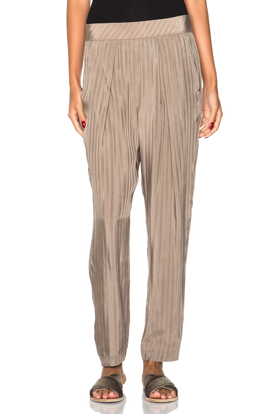 Image 1 of Raquel Allegra Easy Pants in Taupe